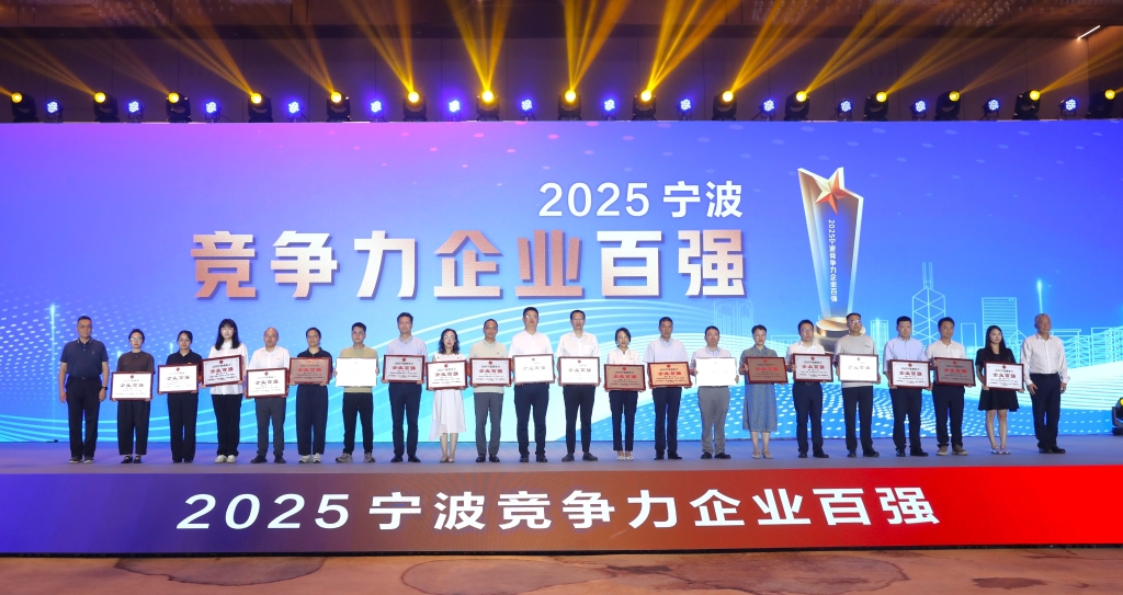 2025宁波市企业百强榜揭晓，三亿(中国)一站式服务平台跻身竞争力榜单第五名
